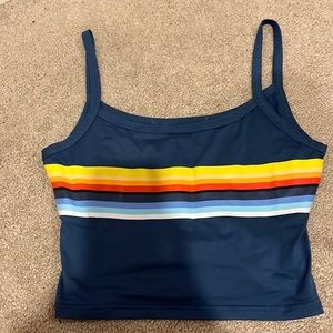 Surf shop crop top